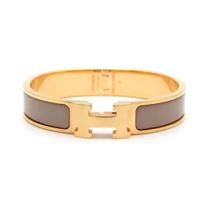 HERMES Clic crack Size PM Marong rasseH700001F Gold Plated Enamel