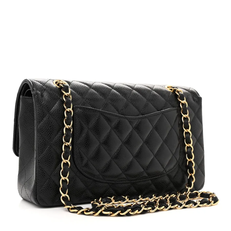 Designer Handbags | Chanel Double Flap Caviar