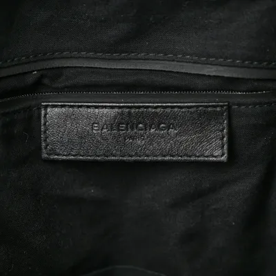 Balenciaga Medium Print Explorer Backpack Black/Gold Twill Nylon Allover Logo