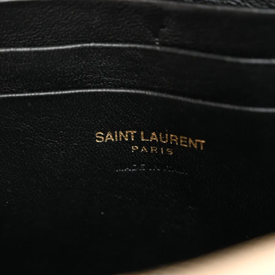 Saint Laurent Mini Lou Camera Bag Dark Beige Monogram Grain De Poudre Matelasse Leather Gold Hardware