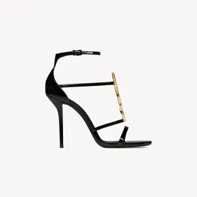Yves Saint Laurent Patent leather High heels  sandals