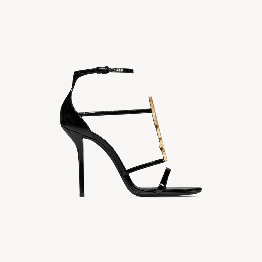 Yves Saint Laurent Patent leather High heels  sandals