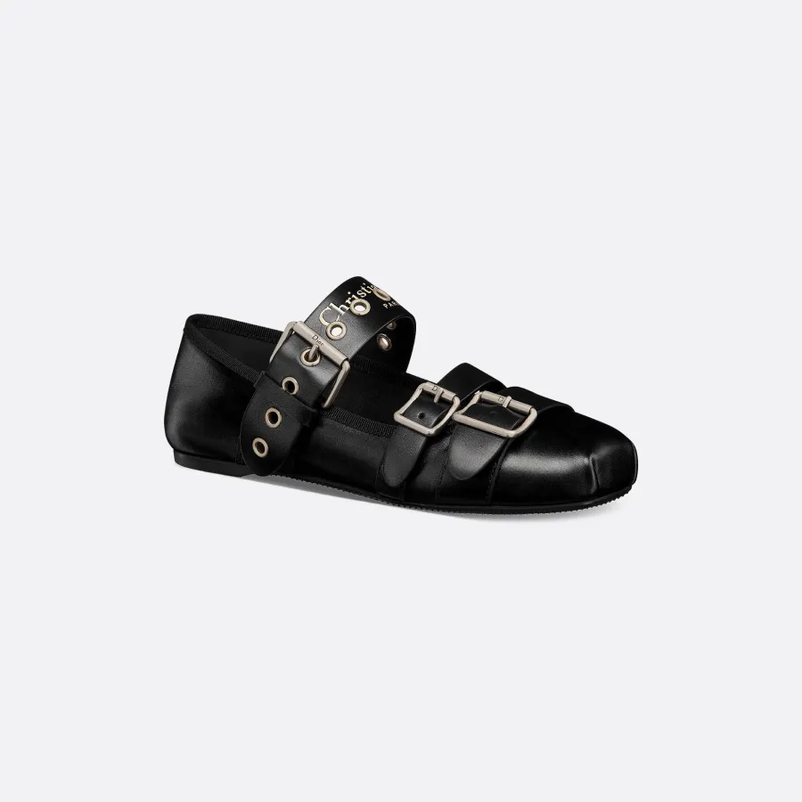 Dior black ballet Shoes flat Shoes