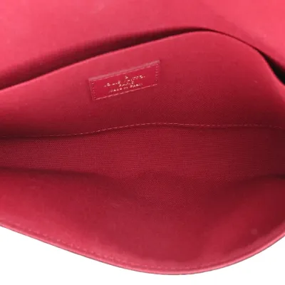 Louis Vuitton Pochette Felicie Chain Wallet PM Monogram Canvas Gold Hardware