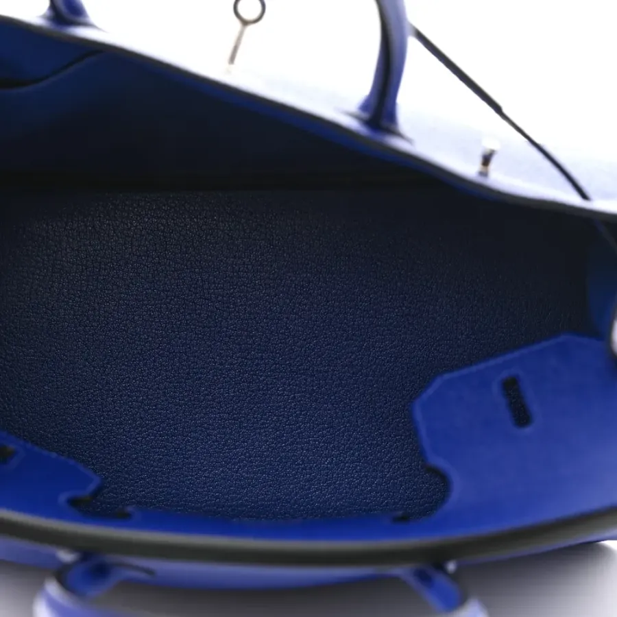 Hermès Birkin 30 Bleu Electrique Epsom Leather Palladium Hardware