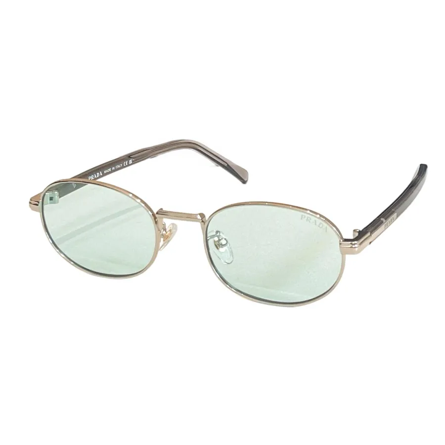 Prada Oval glasses maroon/black gold/purple black/black/leopard brown/blue silver/silver/gold color Size 52口21-145