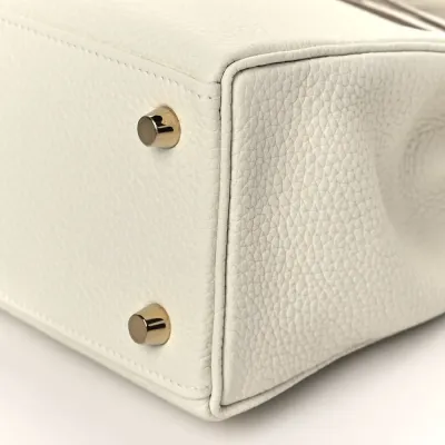 Hermès Kelly Retourne 25 Mushroom Togo Leather Gold Hardware