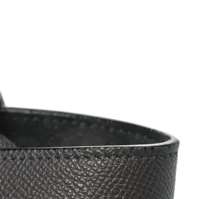 Celine Micro Belt Bag Grey Grained Calfskin Leather Gold Hardware