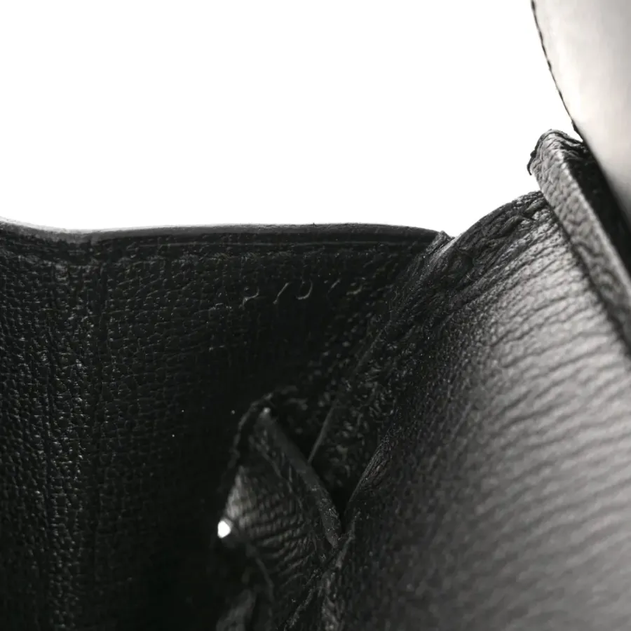 Hermès Birkin 30 Black Epsom Leather Gold Hardware