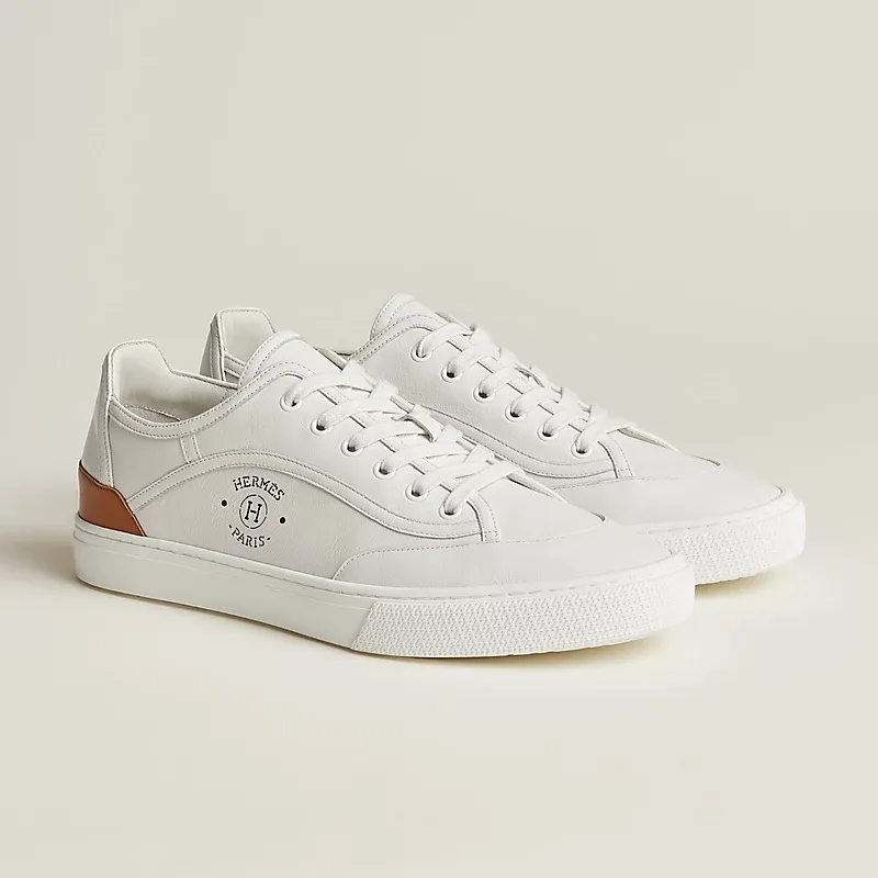 HERMES Get Sneakers White Sports Shoes