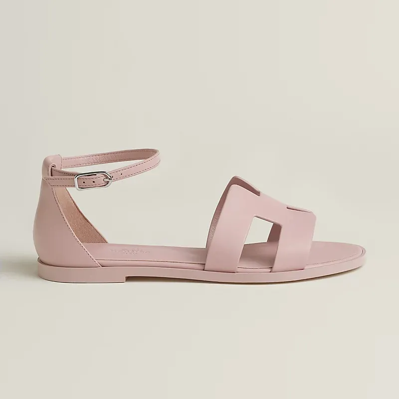 HERMES Santorini pink Sandal