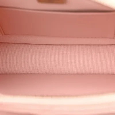 Grade Chanel 19 Pink Quilted Aged Calfskin Bag