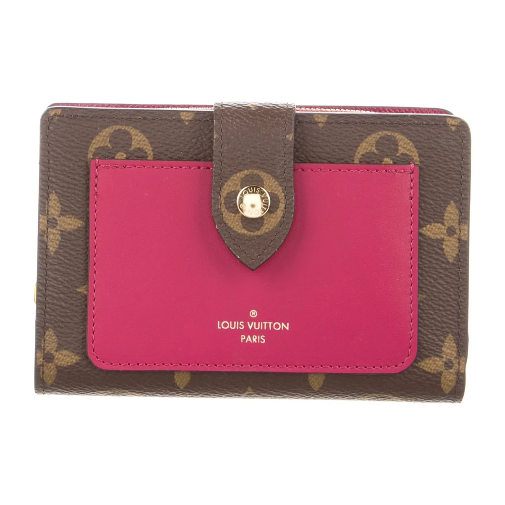 Louis Vuitton Bolsa Francesa Pequena Carteira Monogram Canvas Hardware Dourado