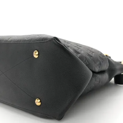 Louis Vuitton Maida Hobo MM Black Empreinte Leather Gold Hardware