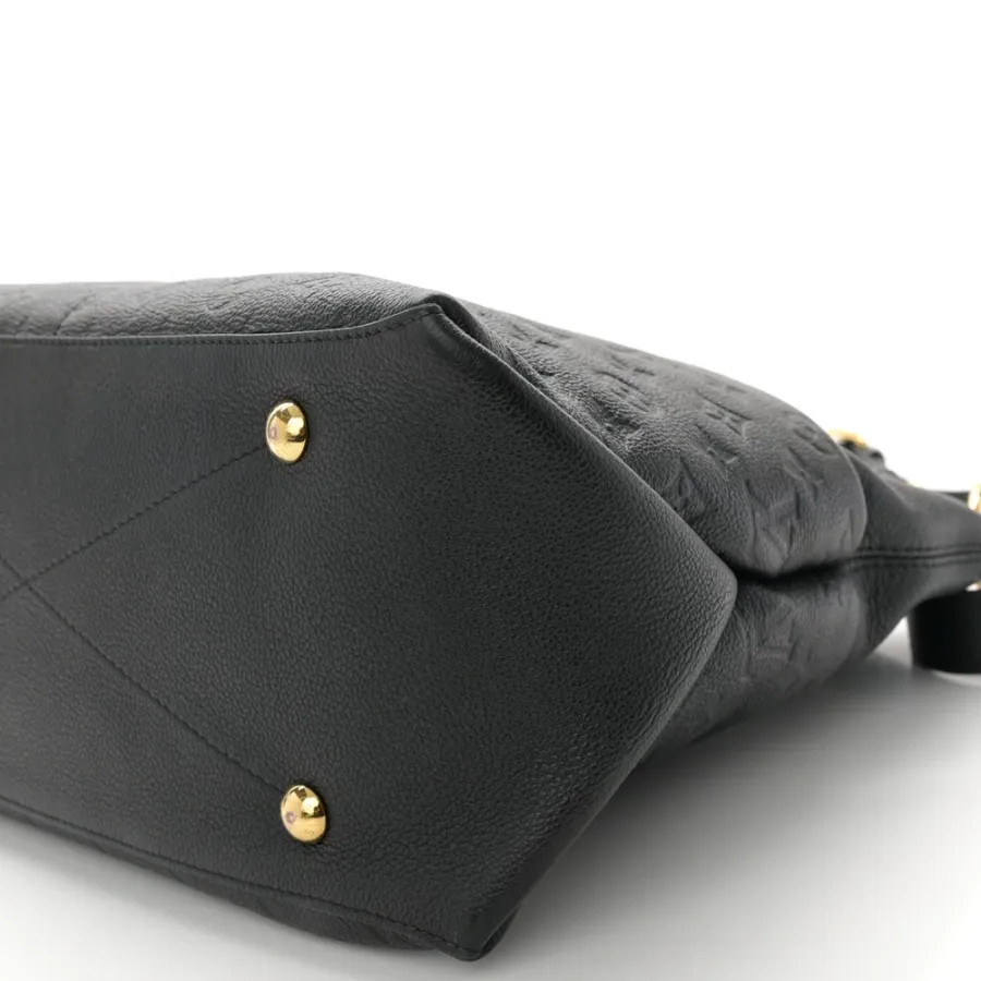 Louis Vuitton Maida Hobo MM Black Empreinte Leather Gold Hardware