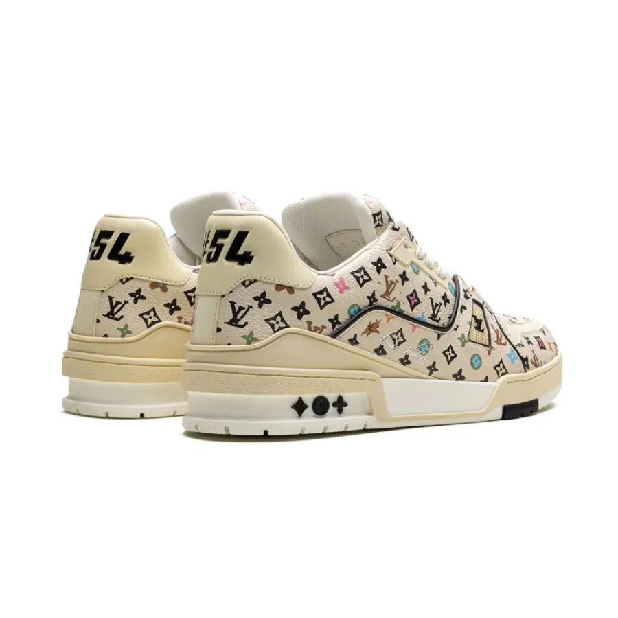 Louis Vuitton Beige LV patterned sneakers