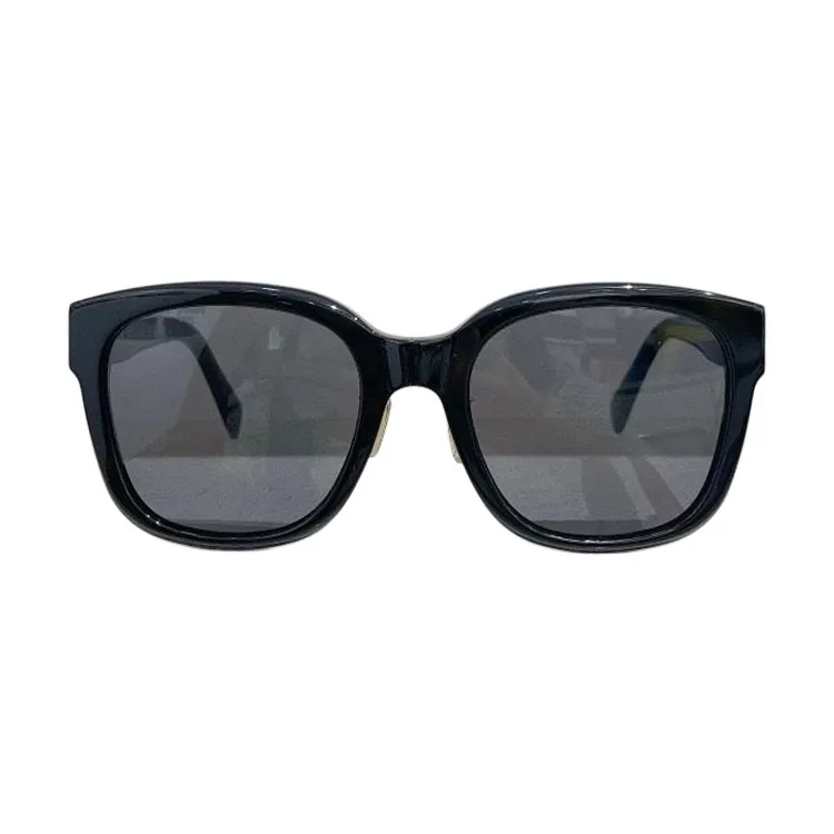 Celine square frame glasses black/pink/beige color Size 55口21-145