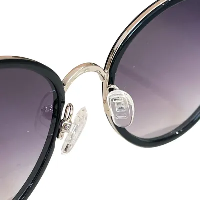 Loewe round frame glasses eggplant/black/blue/white/leopard color Size 54口21-142