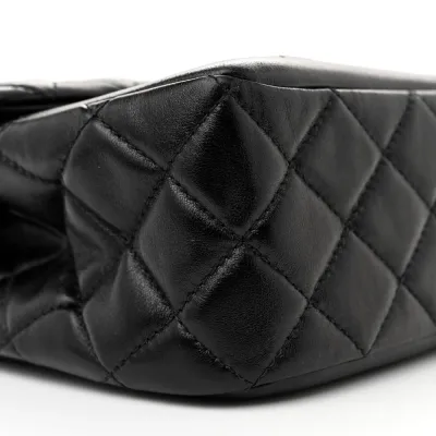 Grade Handbags | Black Quilted Luxury Designer Bag