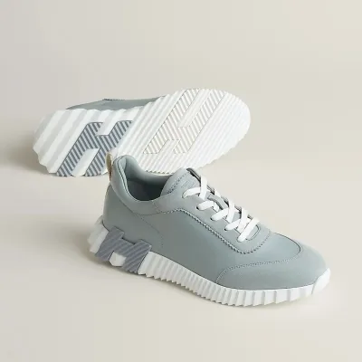 HERMES Blue Sneakers Bouncing Sports Shoes