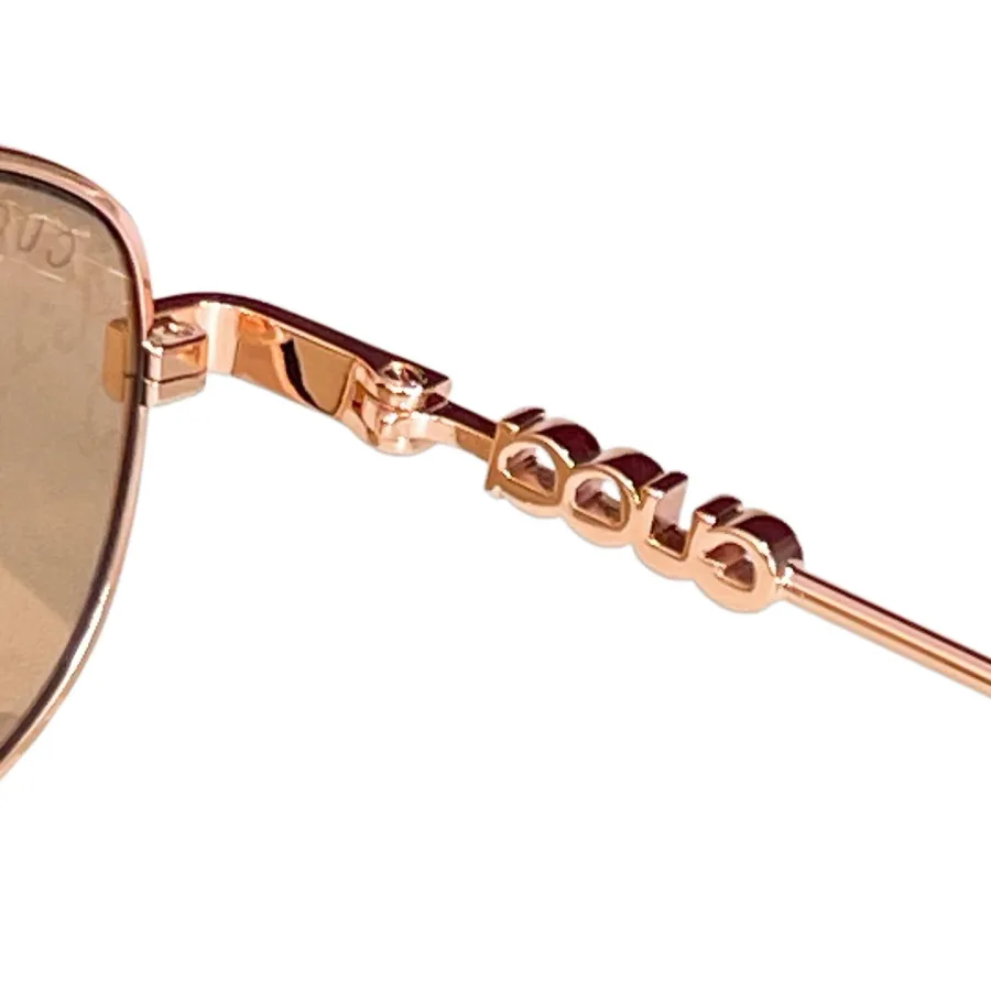 Gucci Oval glasses rose gold with guccissima/silver/gold/rose gold/pink rose gold/green silver/black gold/red silver color Size 52口18-145