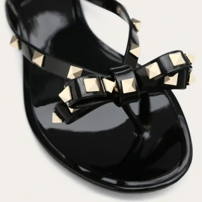 VALENTINO Rubber rivet toe sandals