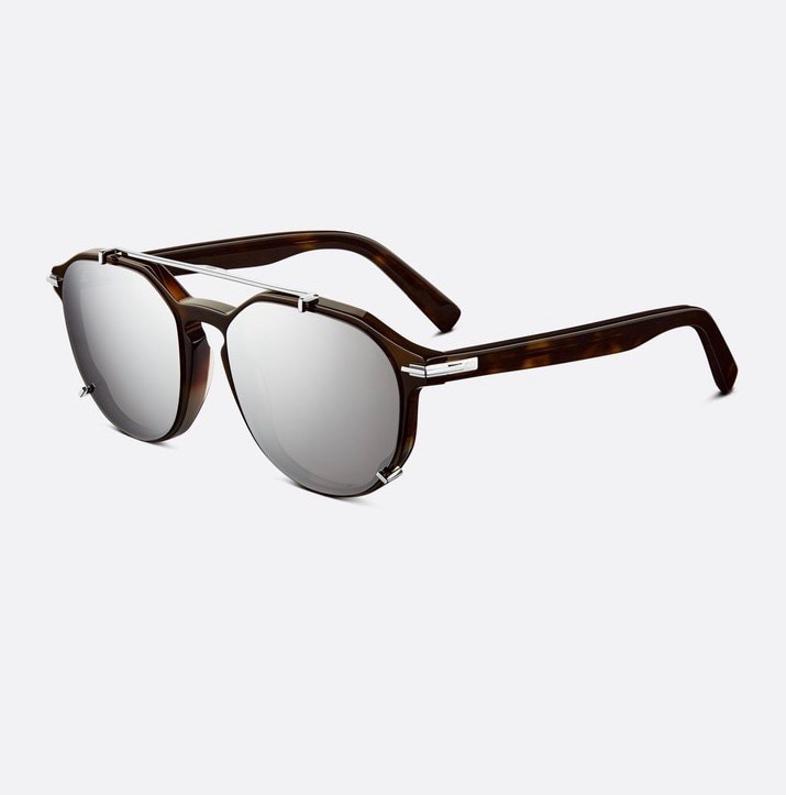 Óculos DIOR marrom cinza tamanho 53口21-145