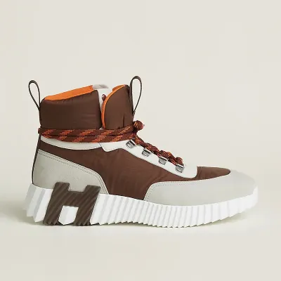 HERMES Klimb Sneakers Brown Sports Shoes