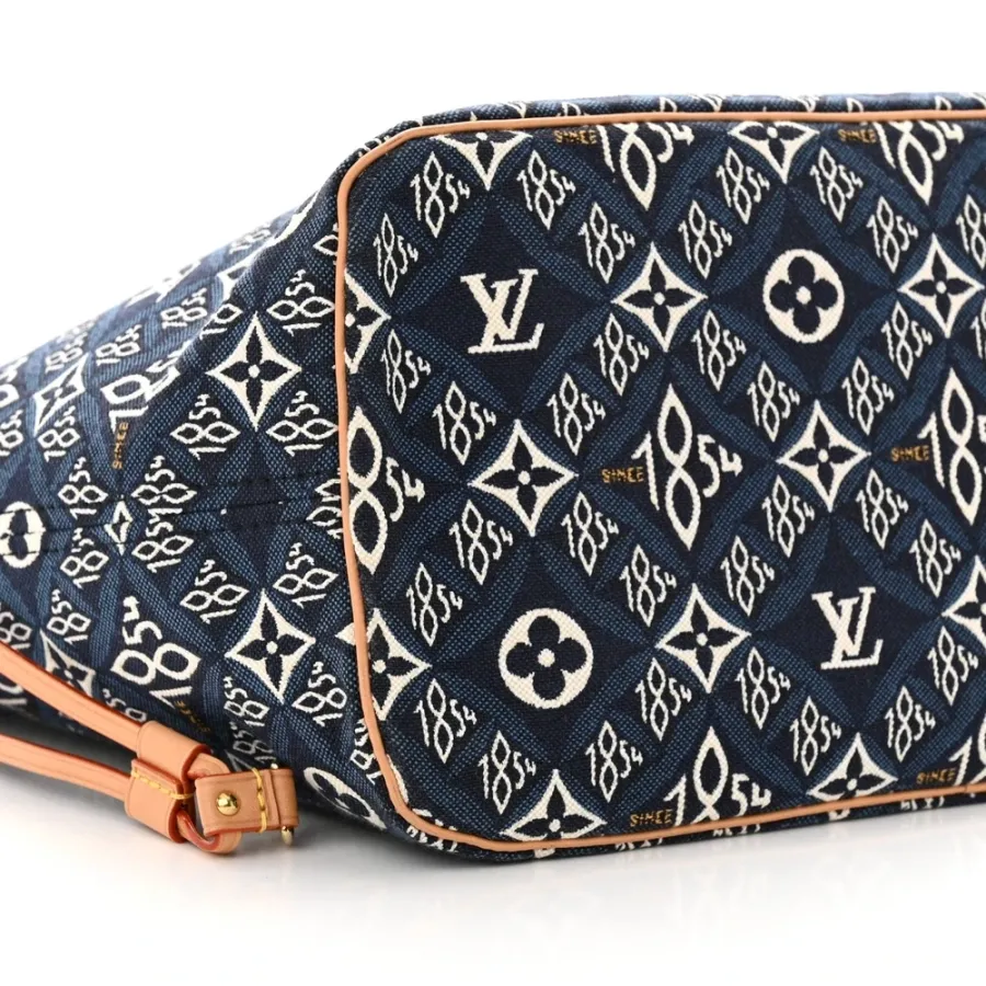 Louis Vuitton Neverfull MM Blue Jacquard Since 1854