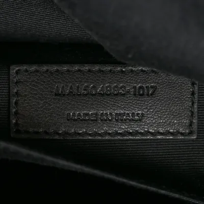 Saint Laurent Large Jane Tote Black Calfskin Leather