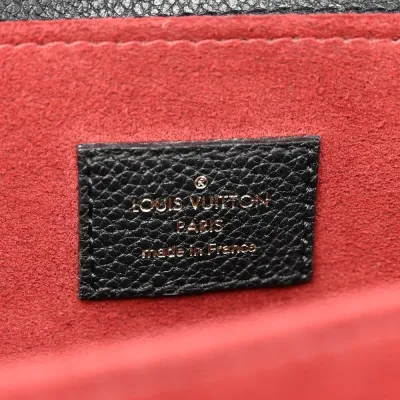 Louis Vuitton Pochette Metis PM Black/Beige Giant Monogram Empreinte Leather Brass Hardware