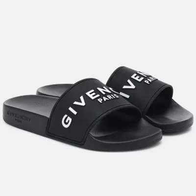 GIVENCHY Black cool slippers