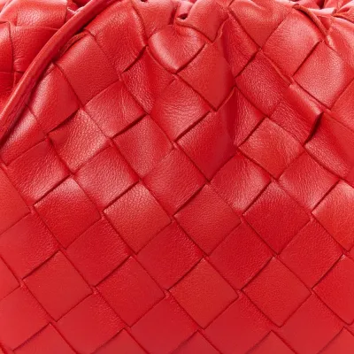 Bottega Veneta Mini Intrecciato The Pouch Lollipop Nappa Leather