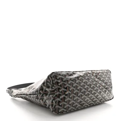 Goyard Boheme Hobo PM Black Goyardine Canvas