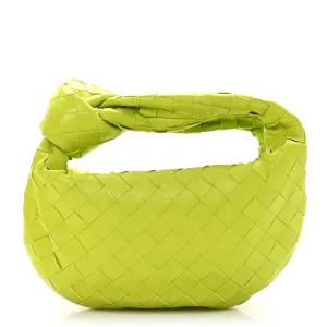 Bottega Veneta Intrecciato Jodie Mini Kiwi Nappa Leather