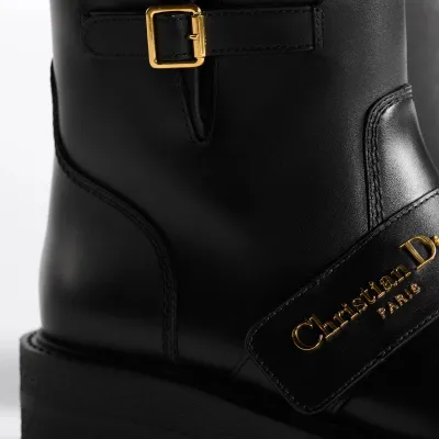 Dior black ankle boots