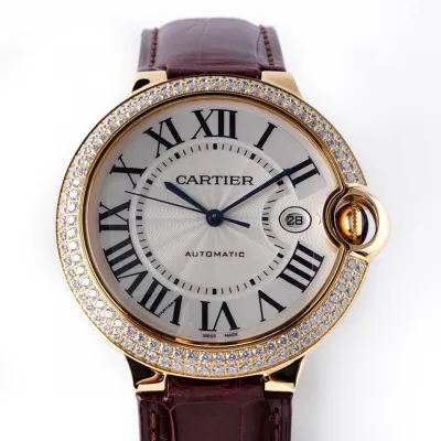 CARTIER-BALLON BLEU DE-ref.WE9007Z3-42mm