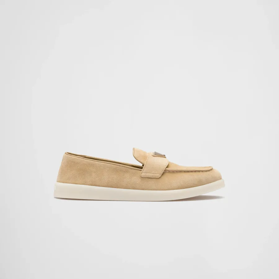 PRADA Hazel leather loafers