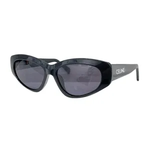 Celine glasses black/white/marine green/blue/pink lavender color Size 57口17-135