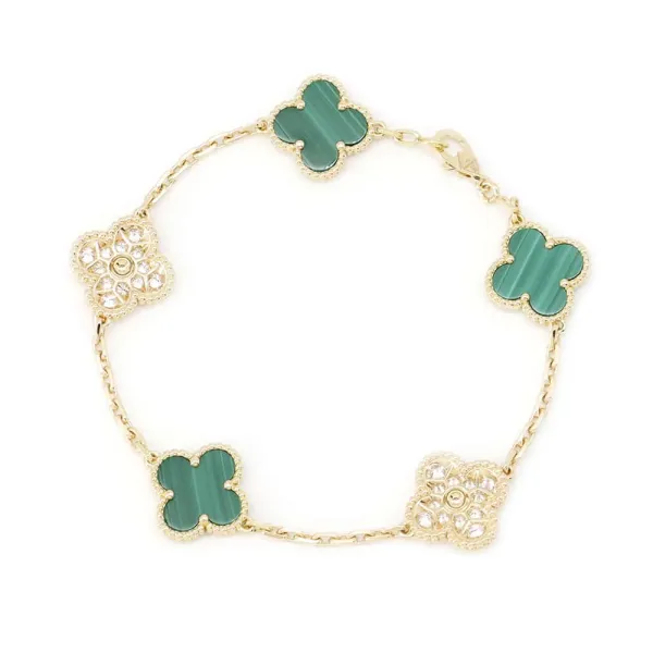 Van Cleef & Arpels Vintage Alhambra Bracelet 5 motifs - Image 3
