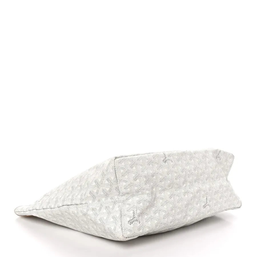 Goyard Saint Louis PM White Goyardine Canvas