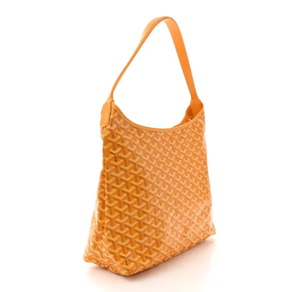 Goyard Boheme Hobo PM Yellow Goyardine Canvas - Image 3