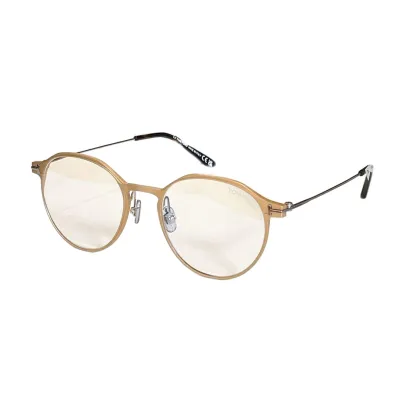 Tom Ford Boston frame glasses black/grey/gold color Size 52口19-145