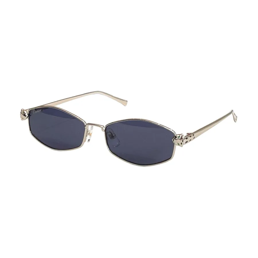 Cartier glasses silver/red silver/eggplant silver/plum gold/brown gold/black gold/blue silver color Size 52口18-140