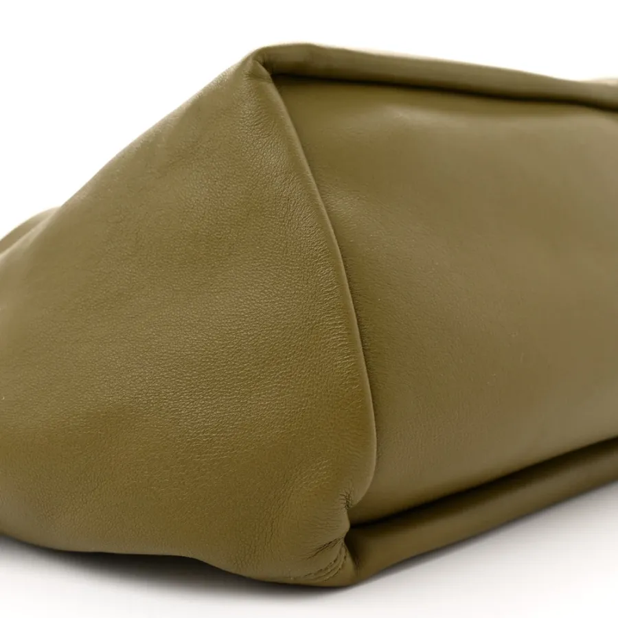 Loewe Squeeze Bag Medium Olive Nappa Leather