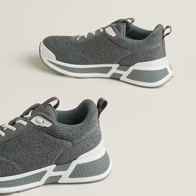 HERMES Heros Sneakers Grey Sports Shoes