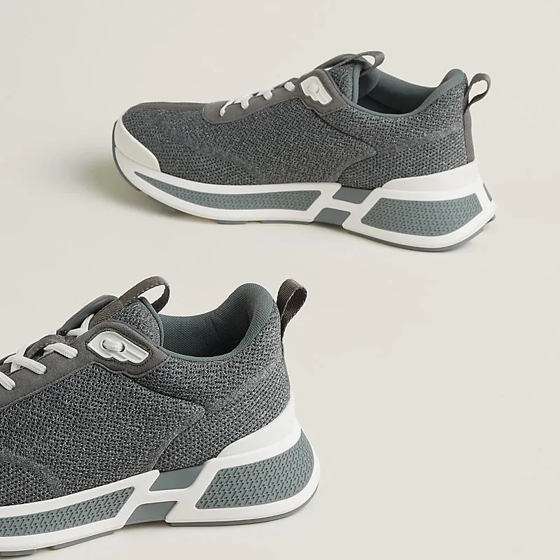 HERMES Heros Sneakers Grey Sports Shoes