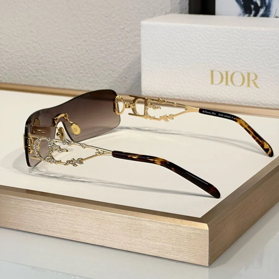 DIOR Y2K glasses bronze/black/gold/silver/purple silver/black gold/gun black/rust/grey color Size 0-125