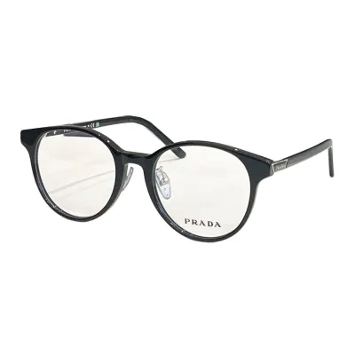 Prada Boston frame glasses brown/grey/black/leopard color transparent lens Size 54口18-140