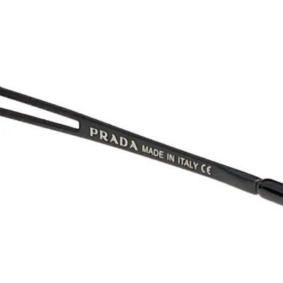 Prada glasses black/grey/tawny/purple color Size 59口16-147